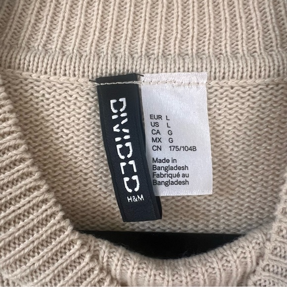 Beige H&M sweater - Picture 4 of 5